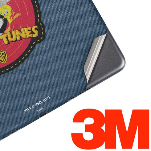 Looney Tunes Thats All Folks Patch iPad Skins