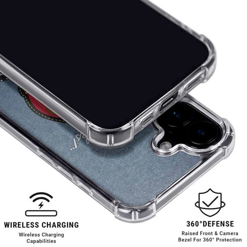 Looney Tunes Thats All Folks Patch iPhone 16 MagSafe Case