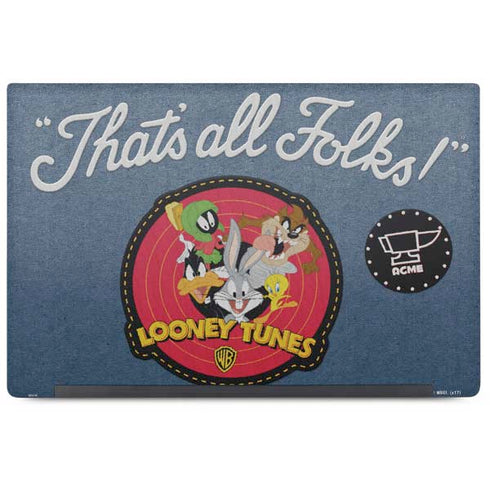 Looney Tunes Thats All Folks Patch Dell Latitude Skin