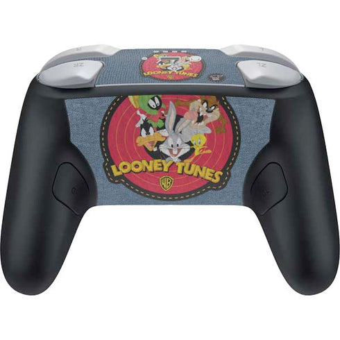 Looney Tunes Thats All Folks Patch Nintendo Switch 2 (2025) Pro Controller Skin