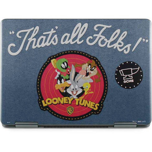 Looney Tunes Thats All Folks Patch Notebook 9 Pro 13in (2017) Skin