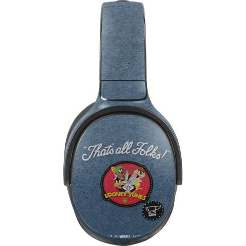 Looney Tunes Thats All Folks Patch Skullcandy Venue Skin