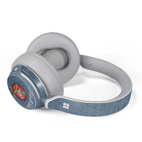 Looney Tunes Thats All Folks Patch Surface Headphones Skin