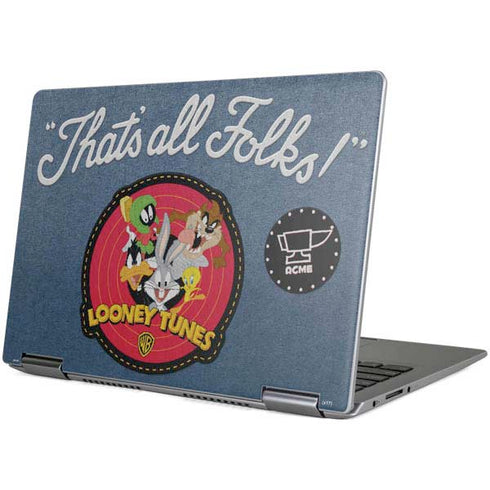 Looney Tunes Thats All Folks Patch Yoga 710 14in Skin