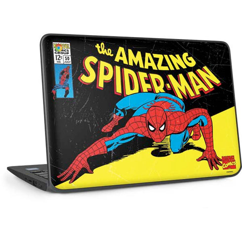 Marvel Classic Comics The Amazing Spider-Man HP Chromebook Skin