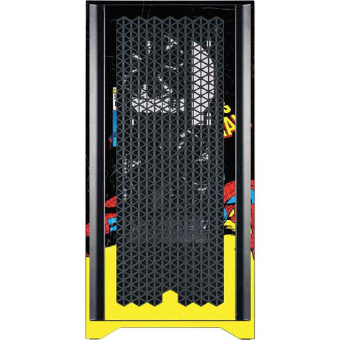 Marvel Classic Comics The Amazing Spider-Man Corsair 4000D Tempered Glass Mid-Tower ATX Case Skin