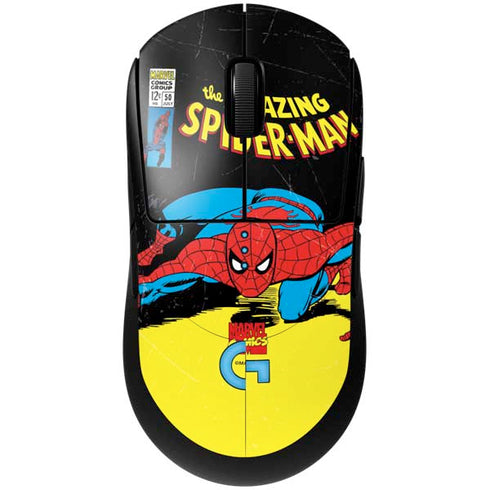 Marvel Classic Comics The Amazing Spider-Man G Pro Wireless Gaming Mouse Skin