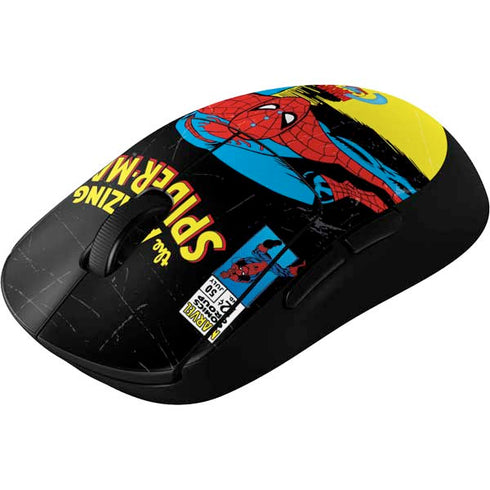 Marvel Classic Comics The Amazing Spider-Man G Pro Wireless Gaming Mouse Skin