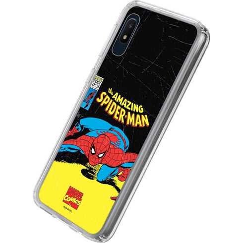Marvel Classic Comics The Amazing Spider-Man Galaxy A10e Clear Case