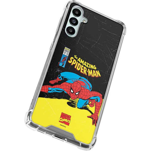 Marvel Classic Comics The Amazing Spider-Man Galaxy A14 5G Clear Case
