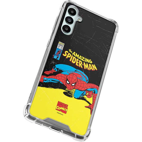 Marvel Classic Comics The Amazing Spider-Man Galaxy A15 5G Clear Case