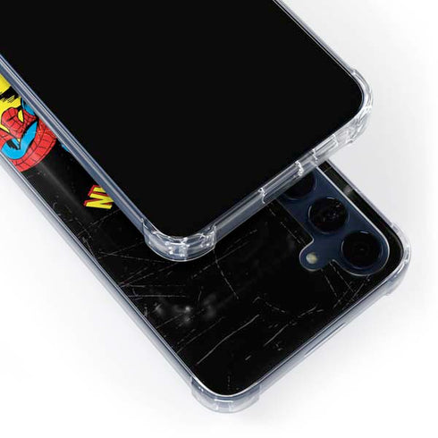 Marvel Classic Comics The Amazing Spider-Man Galaxy A35 5G Clear Case