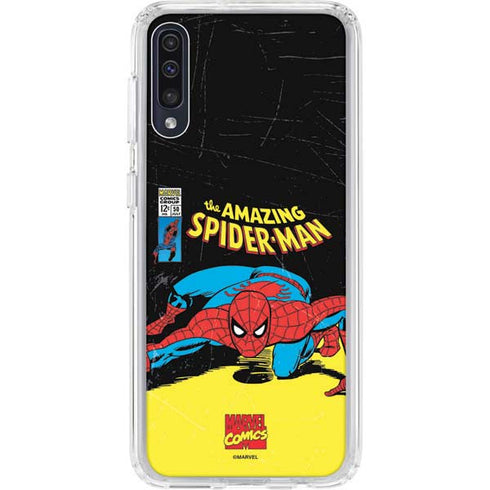 Marvel Classic Comics The Amazing Spider-Man Galaxy A50 Clear Case
