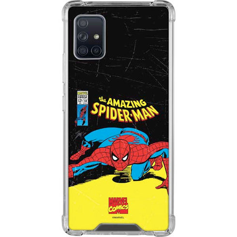 Marvel Classic Comics The Amazing Spider-Man Galaxy A51 5G Clear Case