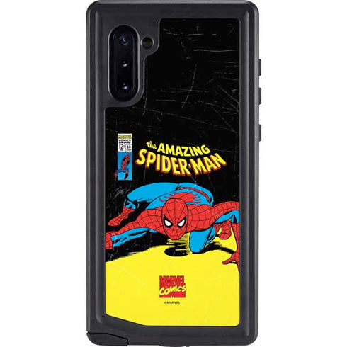 Marvel Classic Comics The Amazing Spider-Man Galaxy Note 10 Waterproof Case