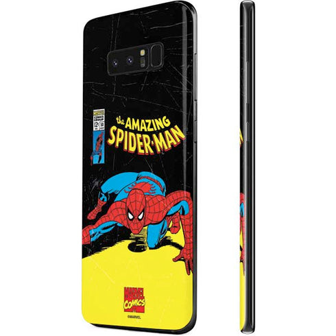 Marvel Classic Comics The Amazing Spider-Man Galaxy Note 8 Skin