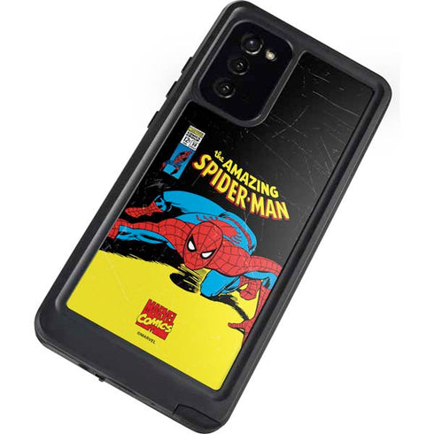 Marvel Classic Comics The Amazing Spider-Man Galaxy Note20 5G Waterproof Case