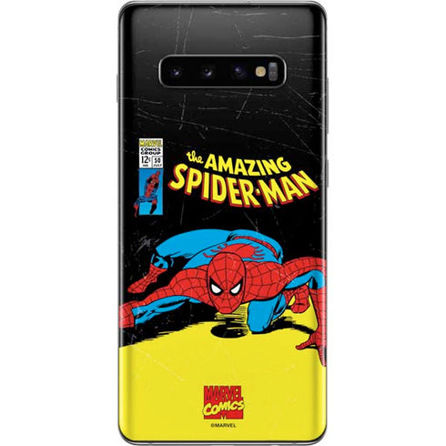 Marvel Classic Comics The Amazing Spider-Man Galaxy S10 Plus Skin