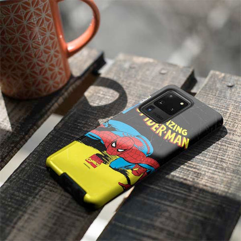 Marvel Classic Comics The Amazing Spider-Man Galaxy S20 Ultra 5G Pro Case