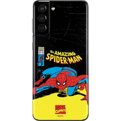 Marvel Classic Comics The Amazing Spider-Man Galaxy S21 Plus 5G Skin