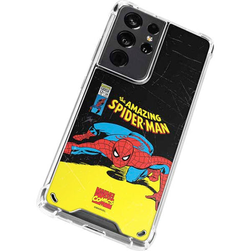 Marvel Classic Comics The Amazing Spider-Man Galaxy S21 Ultra 5G Clear Case