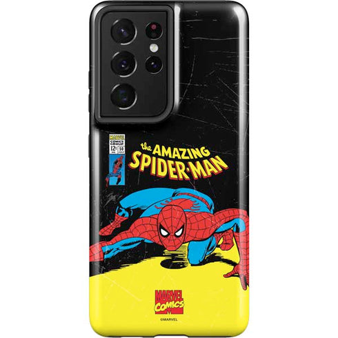 Marvel Classic Comics The Amazing Spider-Man Galaxy S21 Ultra 5G Pro Case