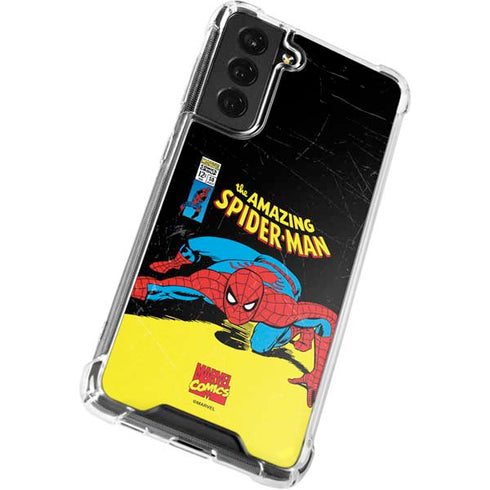 Marvel Classic Comics The Amazing Spider-Man Galaxy S22 Clear Case