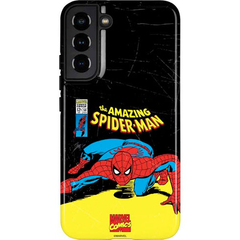 Marvel Classic Comics The Amazing Spider-Man Galaxy S22 Plus Pro Case