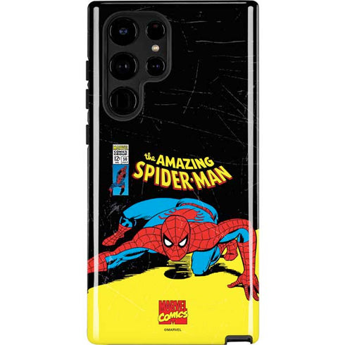 Marvel Classic Comics The Amazing Spider-Man Galaxy S22 Ultra Pro Case