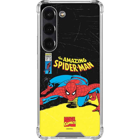 Marvel Classic Comics The Amazing Spider-Man Galaxy S23 Clear Case