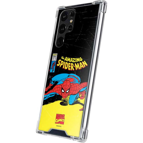 Marvel Classic Comics The Amazing Spider-Man Galaxy S23 Ultra Clear Case