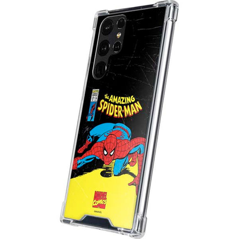Marvel Classic Comics The Amazing Spider-Man Galaxy S24 Ultra Clear Case