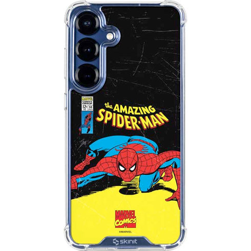 Marvel Classic Comics The Amazing Spider-Man Galaxy S25 FE Clear Case