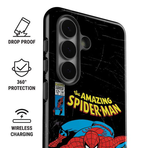 Marvel Classic Comics The Amazing Spider-Man Galaxy S26 Impact Case