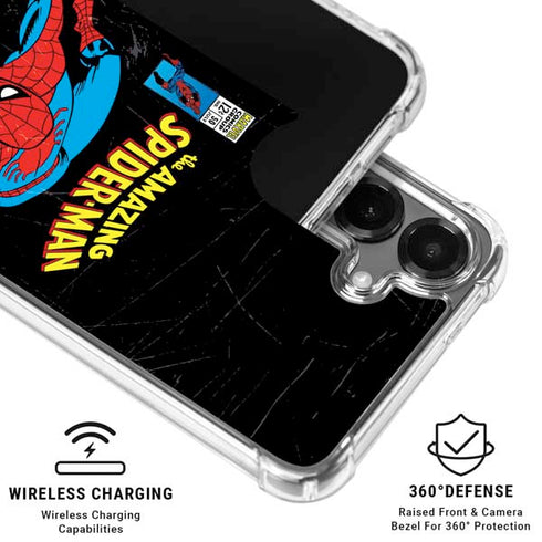 Marvel Classic Comics The Amazing Spider-Man Galaxy S26 Plus Clear Case