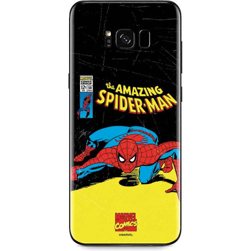 Marvel Classic Comics The Amazing Spider-Man Galaxy S8 Skin