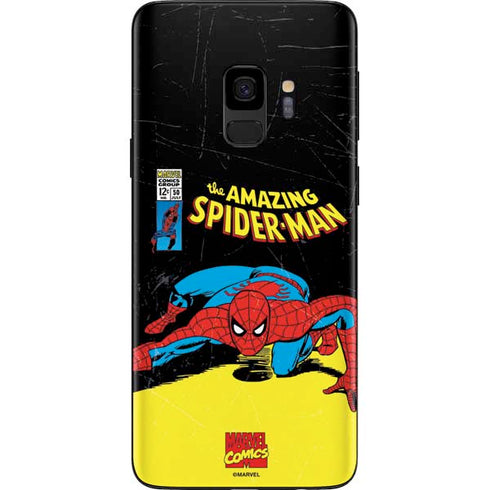 Marvel Classic Comics The Amazing Spider-Man Galaxy S9 Skin