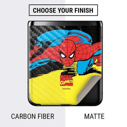 Marvel Classic Comics The Amazing Spider-Man Galaxy Z Flip Skin