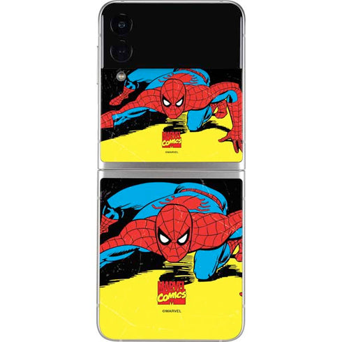 Marvel Classic Comics The Amazing Spider-Man Galaxy Z Flip3 5G Skin