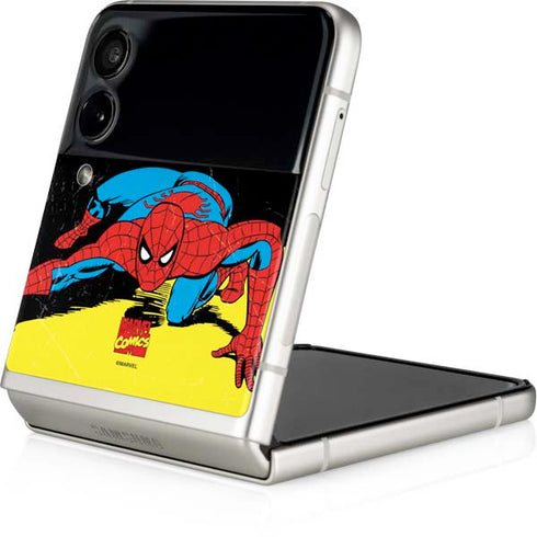 Marvel Classic Comics The Amazing Spider-Man Galaxy Z Flip3 5G Skin