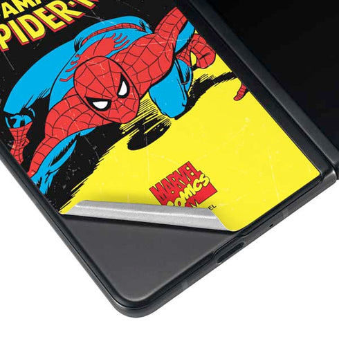 Marvel Classic Comics The Amazing Spider-Man Galaxy Z Fold3 5G Skin