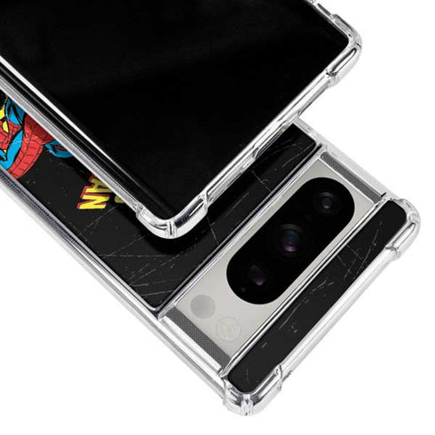 Marvel Classic Comics The Amazing Spider-Man Google Pixel 8 Pro Clear Case