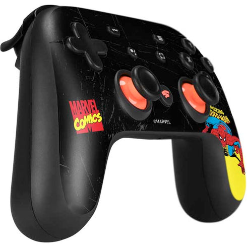 Marvel Classic Comics The Amazing Spider-Man Google Stadia Controller Skin