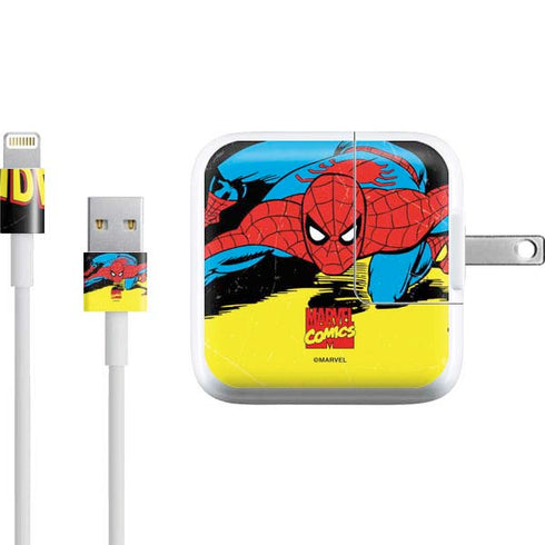 Marvel Classic Comics The Amazing Spider-Man iPad Charger (10W USB) Skin