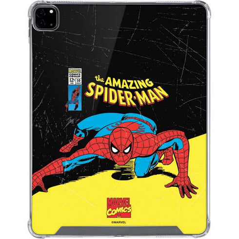 Marvel Classic Comics The Amazing Spider-Man iPad Pro 12.9in (2020) Clear Case