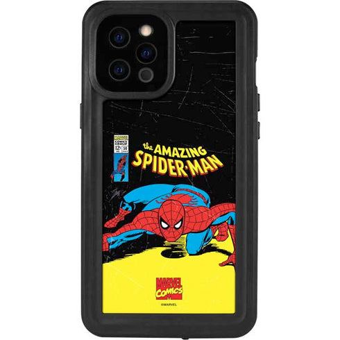 Marvel Classic Comics The Amazing Spider-Man iPhone 12 Pro Max Waterproof Case
