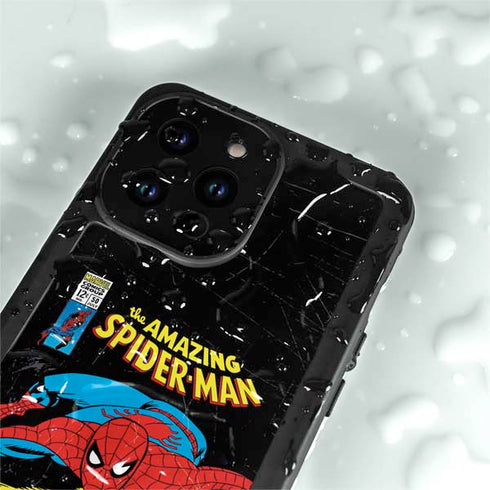 Marvel Classic Comics The Amazing Spider-Man iPhone 14 Pro Max Waterproof Case