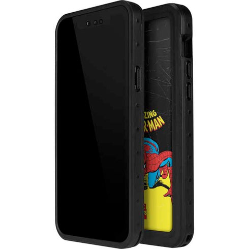 Marvel Classic Comics The Amazing Spider-Man iPhone 15 Plus Waterproof Case