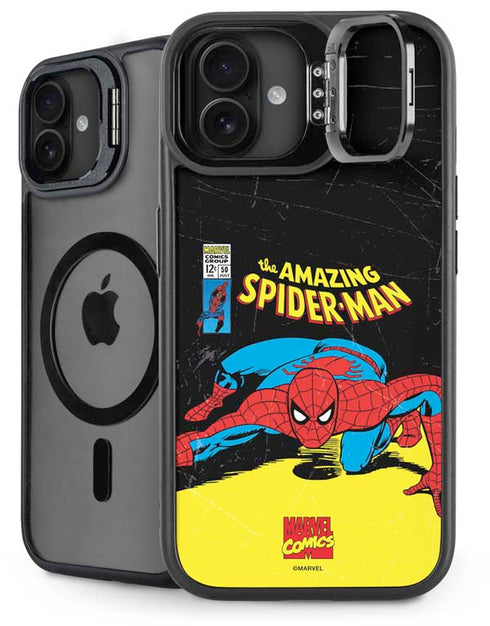 Marvel Classic Comics The Amazing Spider-Man iPhone 16 Plus Kickstand Case