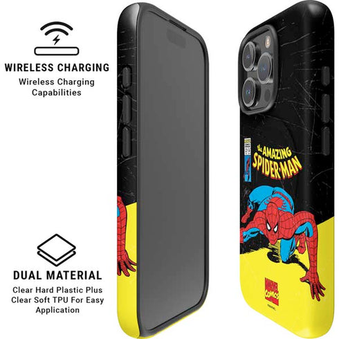 Marvel Classic Comics The Amazing Spider-Man iPhone 16 Pro Magsafe Impact Case